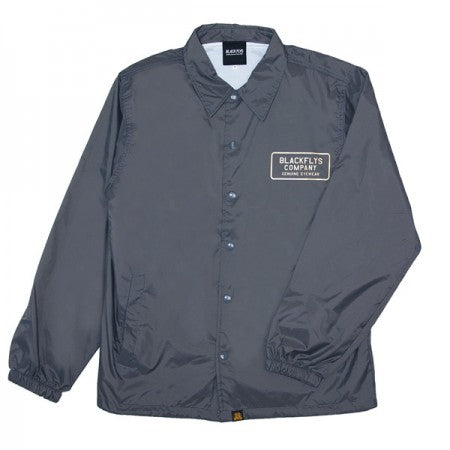 BLACK FLYS　コーチジャケット　"MISSION COACH JACKET"　(Cement)