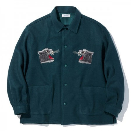 RADIALL　L/Sシャツ　"RIO REGULAR COLLARED SHIRT L/S"　(Forest Green)