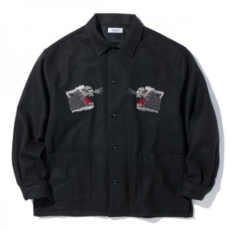 RADIALL　L/Sシャツ　"RIO REGULAR COLLARED SHIRT L/S"　(Black)