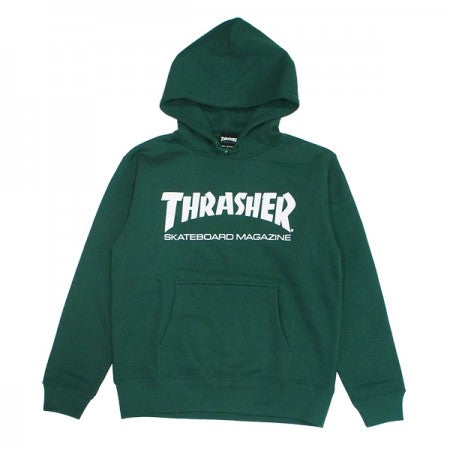 THRASHER　パーカ　"MAG LOGO PARKA"　(Ivy Green/White)