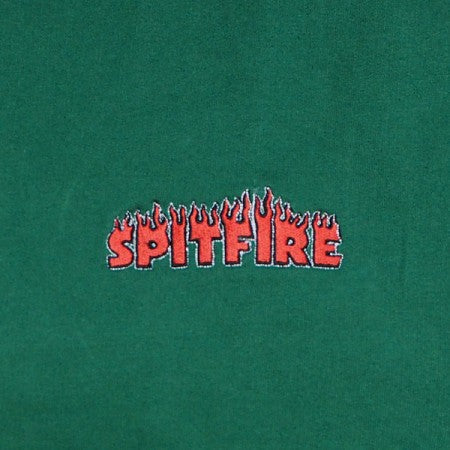 SPITFIRE　クルースウェット　"FLASH FIRE CREWNECK"　(Dark Green)