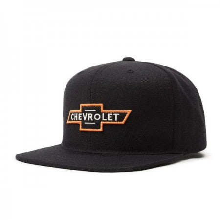 BRIXTON × CHEVROLET　キャップ　"BOWTIE MP SNAPBACK CAP"　(Bel Air Black)