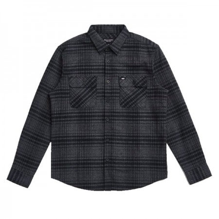BRIXTON × CHEVROLET　L/Sシャツ　"BOWERY CHEVY L/S FLANNEL"　(Bel Air Black)