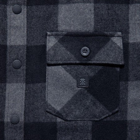 ROARK REVIVAL　L/Sシャツ　"NORDSMAN SHIRT"　(Charcoal Plaid)