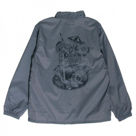 BLACK FLYS　コーチジャケット　"COCKTAIL COACH JACKET"　(Cement)