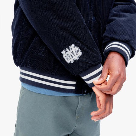 Carhartt WIP　ジャケット　"LETTERMAN JACKET"　(Dark Navy / Wax)