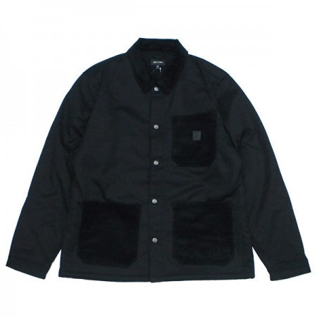 BRIXTON　ジャケット　"SURVEY X LINED CHORE COAT"　(Black)