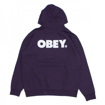 OBEY　パーカ　"OBEY BOLD PULLOVER HOOD"　(Blackberry Wine)