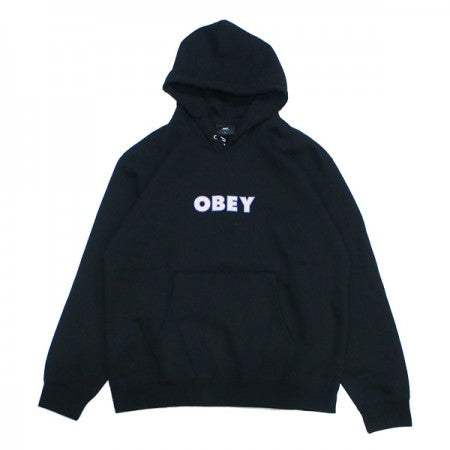 OBEY　パーカ　"CHELSEA PULLOVER HOOD"　(Black)