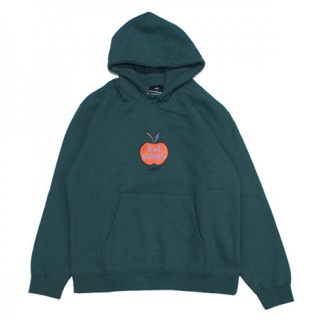 OBEY　パーカ　"OBEY BAD THINGS PULLOVER HOOD"　(Mallard green)