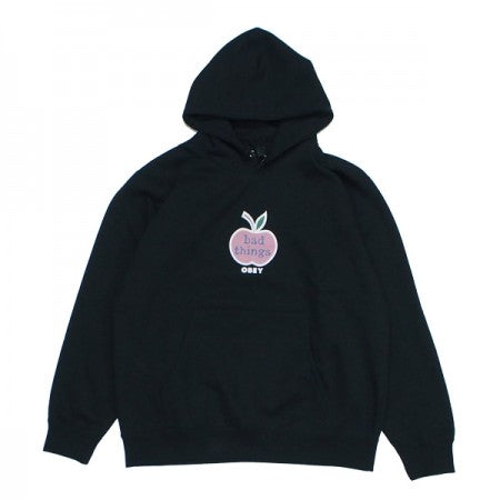 OBEY　パーカ　"OBEY BAD THINGS PULLOVER HOOD"　(Black)