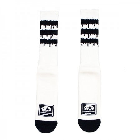 MxMxM　"MxMxMどろどろHIGHSOX"　(White / Black)