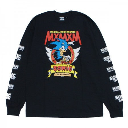 SONIC THE HEDGEHOG x MxMxM　"MAGICAL SONIC MISFITS LONG TEE"　(Red)