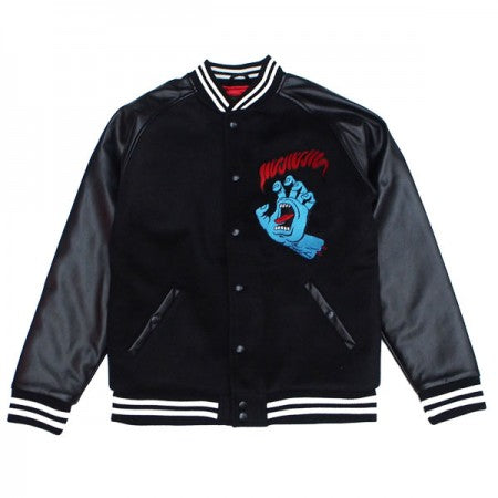 SANTA CRUZ x MxMxM　"MAGICAL SCREAMING HAND STADIUM JKT"　(Black)