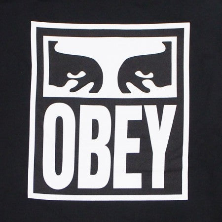 OBEY　パーカ　"OBEY EYES ICON 2 PULLOVER HOOD"　(Black)