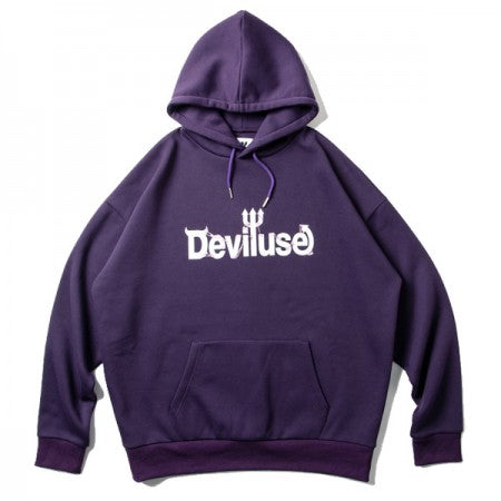 Deviluse　パーカー　"LOGO GUM PULLOVER HOODED"　(Purple)