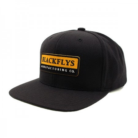 BLACK FLYS　キャップ　"TURNER SNAPBACK CAP"　(Black)