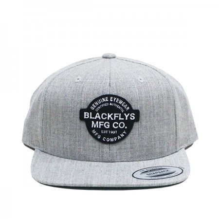BLACK FLYS　キャップ　"AUTHENTICA SNAPBACK CAP"　(Heather Gray)
