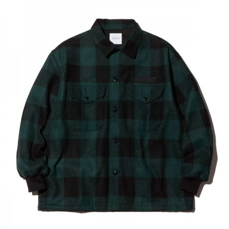 RADIALL　ジャケット　"FLAGS C.P.O. JACKET"　(Forest Green)
