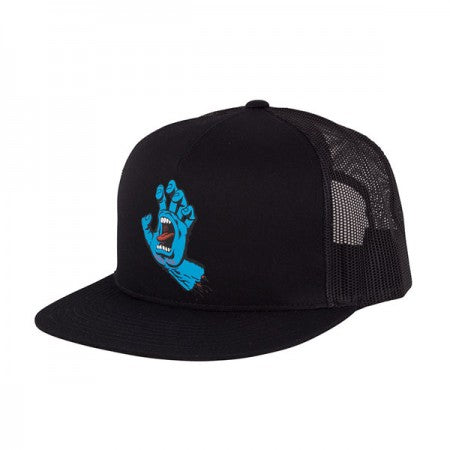 SANTA CRUZ　キャップ　"SCREAMING HAND FRONT MESH CAP"　(Black)