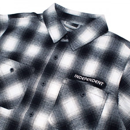 INDEPENDENT　L/Sシャツ　"TILDEN FLANNEL SHIRT"　(Black / White)