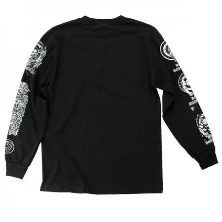 SANTA CRUZ　L/STシャツ　"ROB EVOLUTION L/S TEE"　(Black)