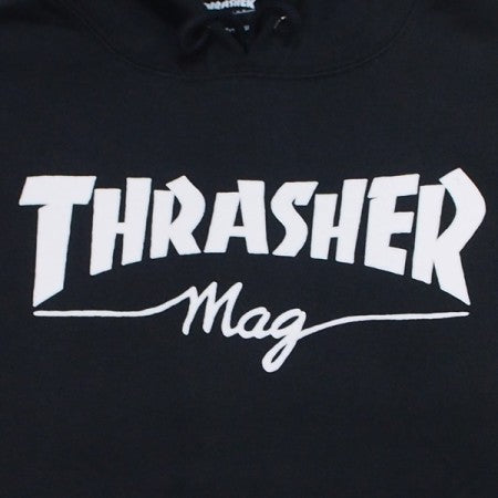 THRASHER　パーカ　"THRASHER mag PARKA"　(Black)