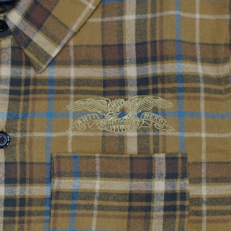 ANTI HERO　シャツジャケット　"BASIC EAGLE FLANNEL JACKET"　(Multi)