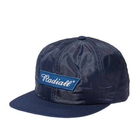 RADIALL　キャップ　"FLAGS QUILTED BASEBALL CAP"　(Navy)
