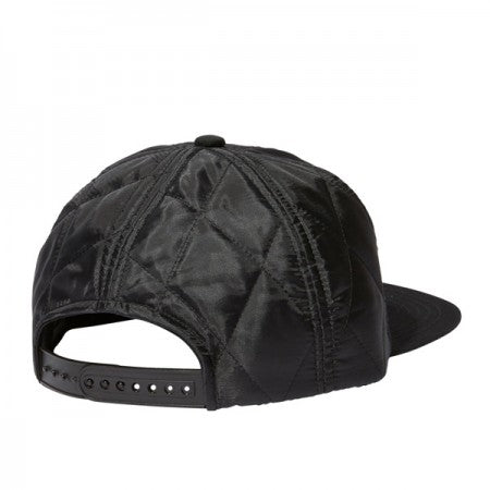 RADIALL　キャップ　"FLAGS QUILTED BASEBALL CAP"　(Black)