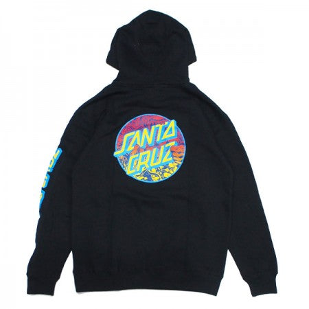 SANTA CRUZ　パーカ　"ROSKOPP DOT PULLOVER HOOD" 　(Black)