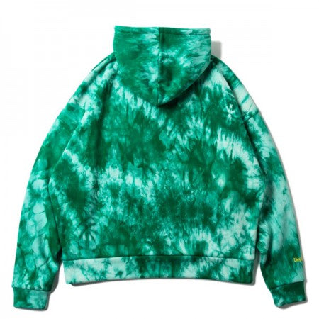 Deviluse　パーカ　"TIE DYE PULLOVER HOODED"　(Green)