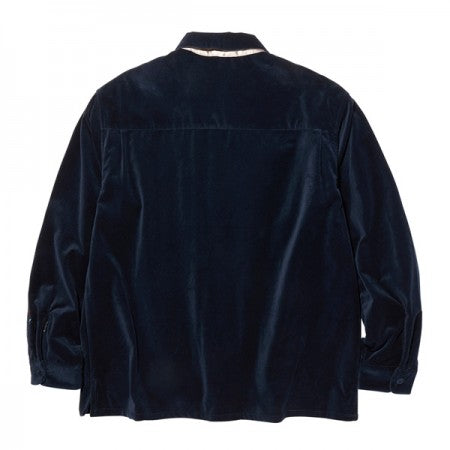 RADIALL　L/Sシャツ　"SWEET EXORCIST OPEN COLLARED SHIRT L/S"　(Navy)