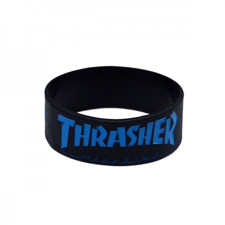 THRASHER　ラバーバンド　"THRRW100"　(Black/Blue)