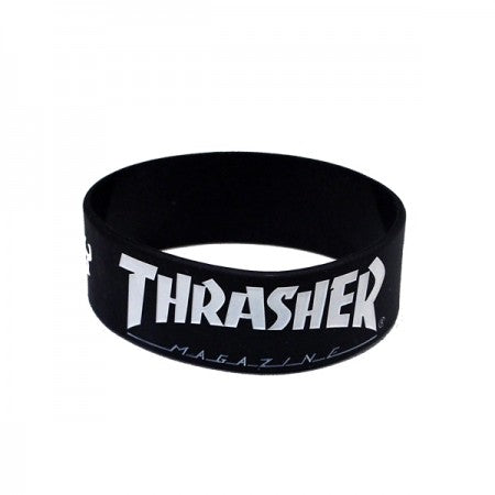 THRASHER　ラバーバンド　"THRRW100"　(Black/White)