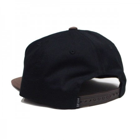 POLeR　キャップ　"BRAND PATCH HAT"　(Black)