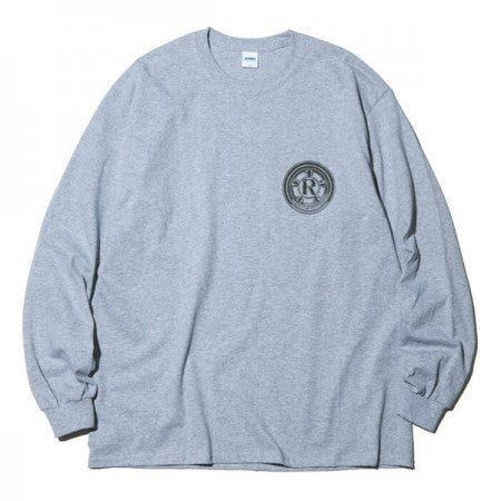 RADIALL　L/STシャツ　"CHEVY BOWL CREW NECK T-SHIRT L/S"　(Heather Gray)
