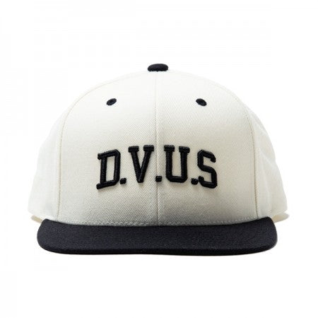 Deviluse　キャップ　"COLLEGE SNAPBACK CAP"　(Natural / Black)