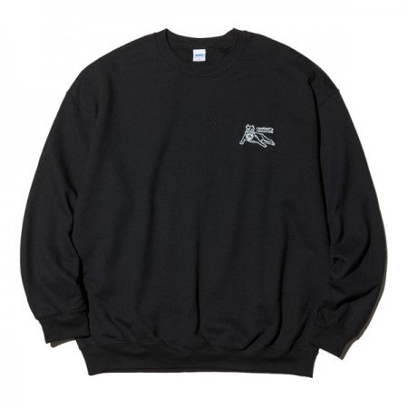 RADIALL　クルースウェット　"WATCHDOG CREW NECK SWEATSHIRT L/S"　(Black)